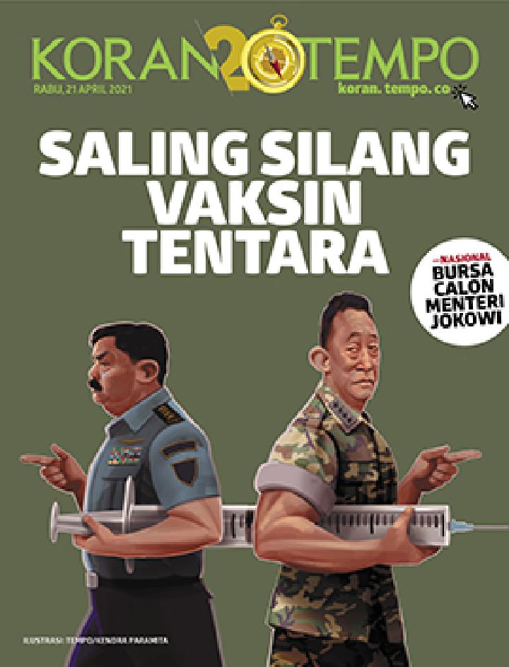 Cover Koran Tempo - Edisi 2021-04-21
