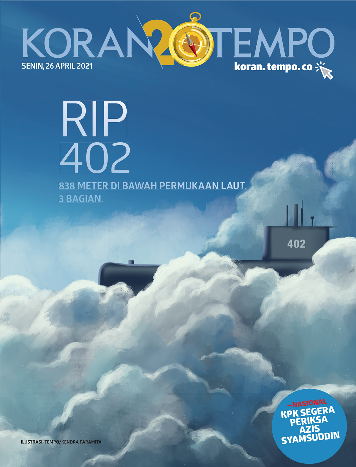 Cover Koran Tempo - Edisi 2021-04-26