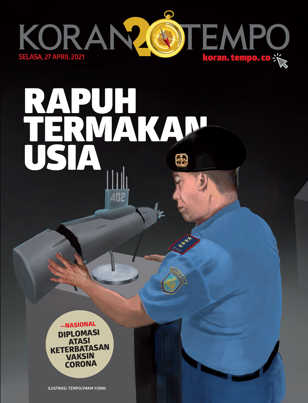 Cover Koran Tempo - Edisi 2021-04-27