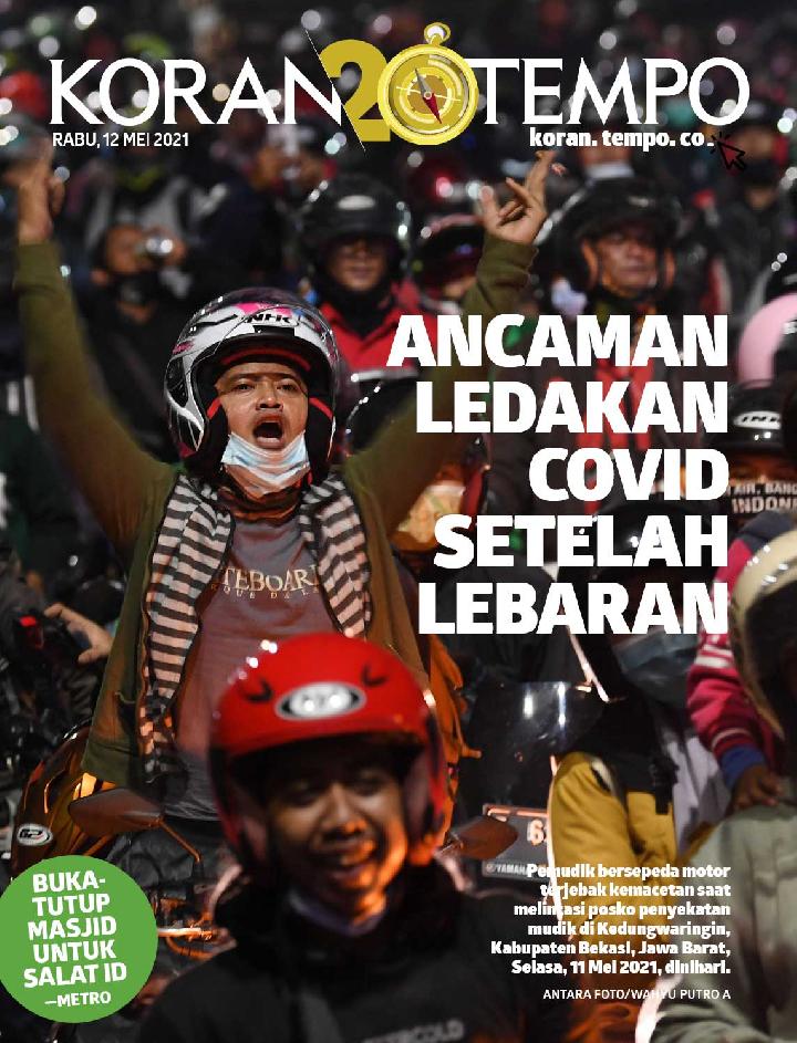 Cover Koran Tempo - Edisi 2021-05-12