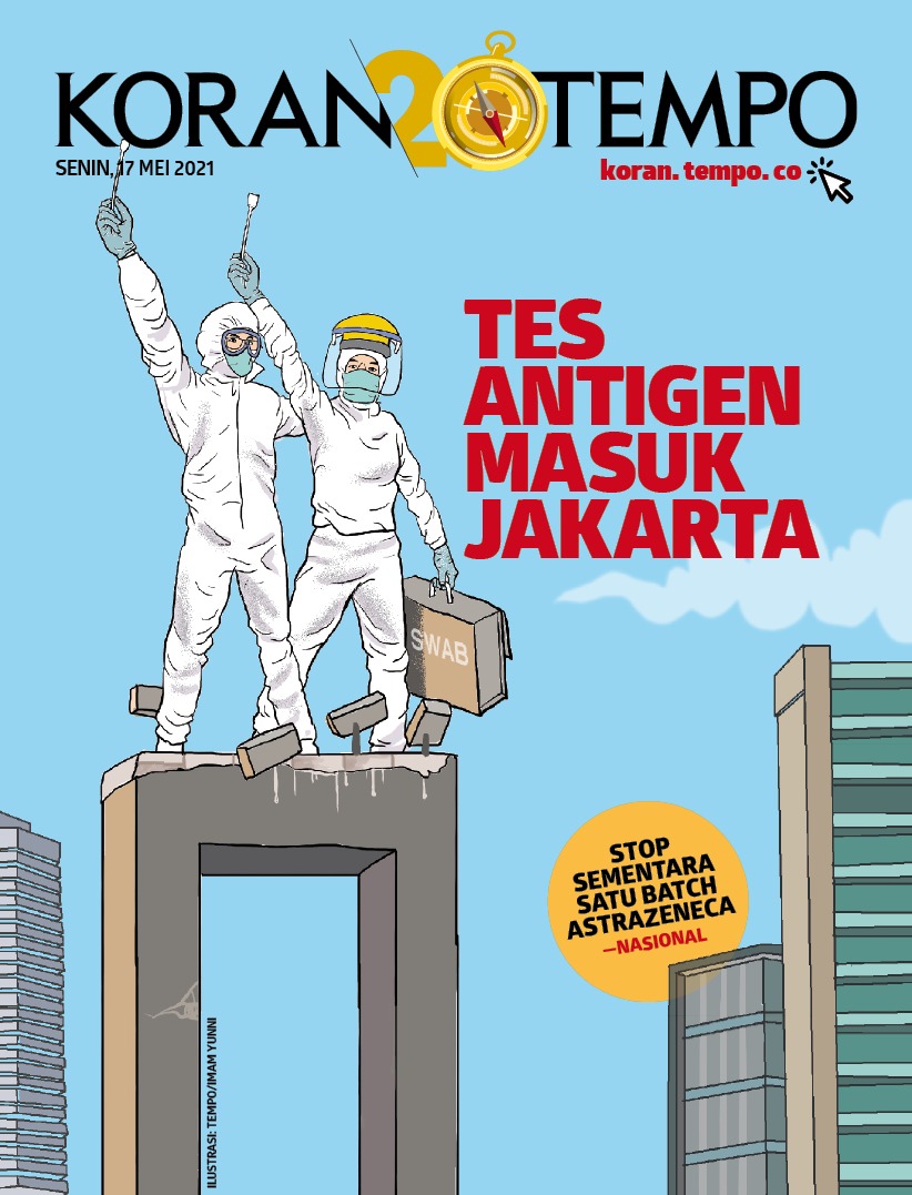 Cover Koran Tempo - Edisi 2021-05-17