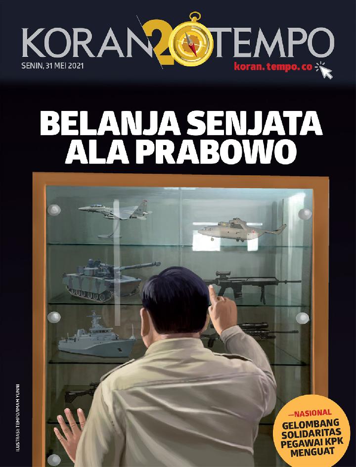 Cover Koran Tempo - Edisi 2021-05-31