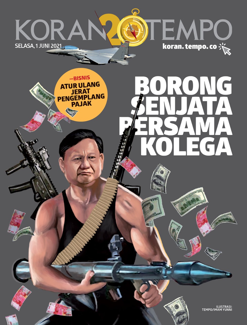 Cover Koran Tempo - Edisi 2021-06-01