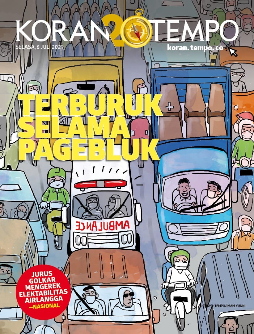 Cover Koran Tempo - Edisi 2021-07-06