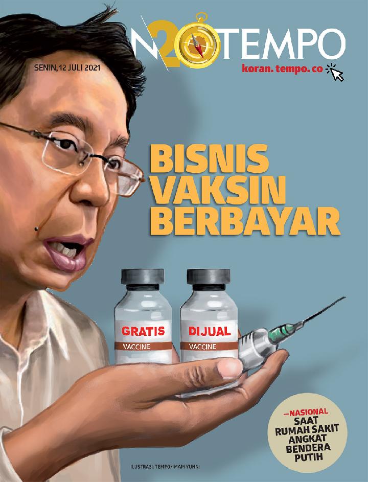 Cover Koran Tempo - Edisi 2021-07-12