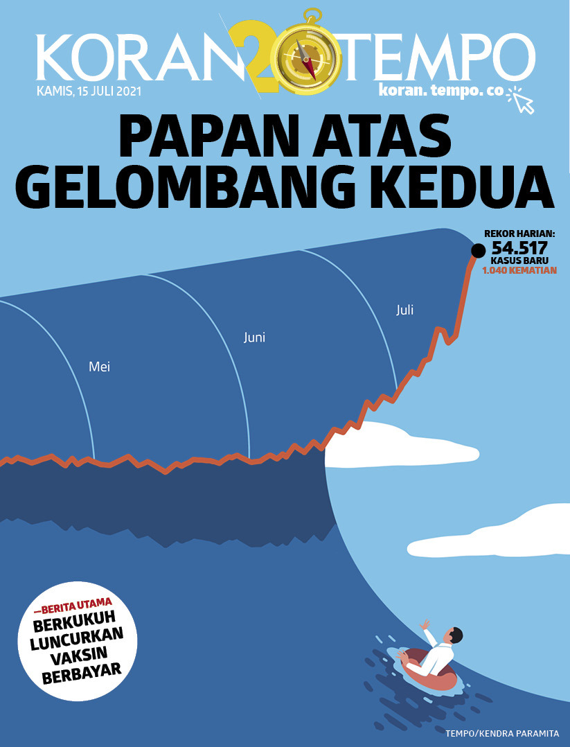 Cover Koran Tempo - Edisi 2021-07-15