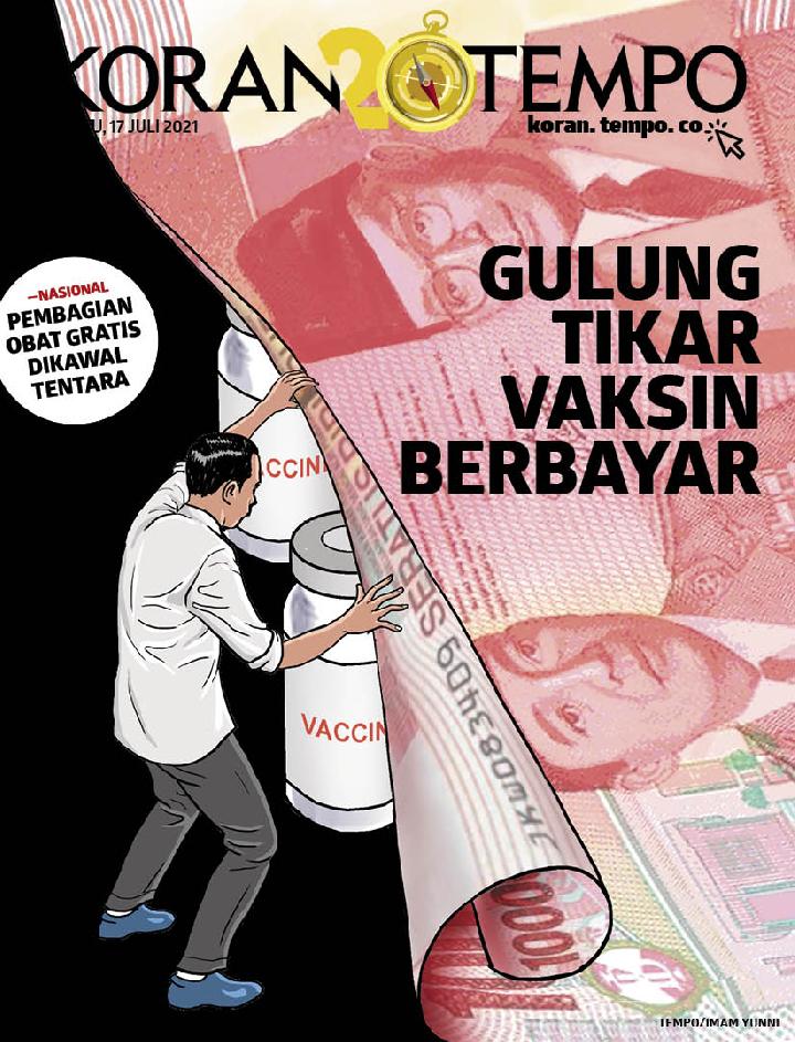 Cover Koran Tempo - Edisi 2021-07-17