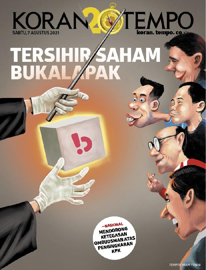 Cover Koran Tempo - Edisi 2021-08-07