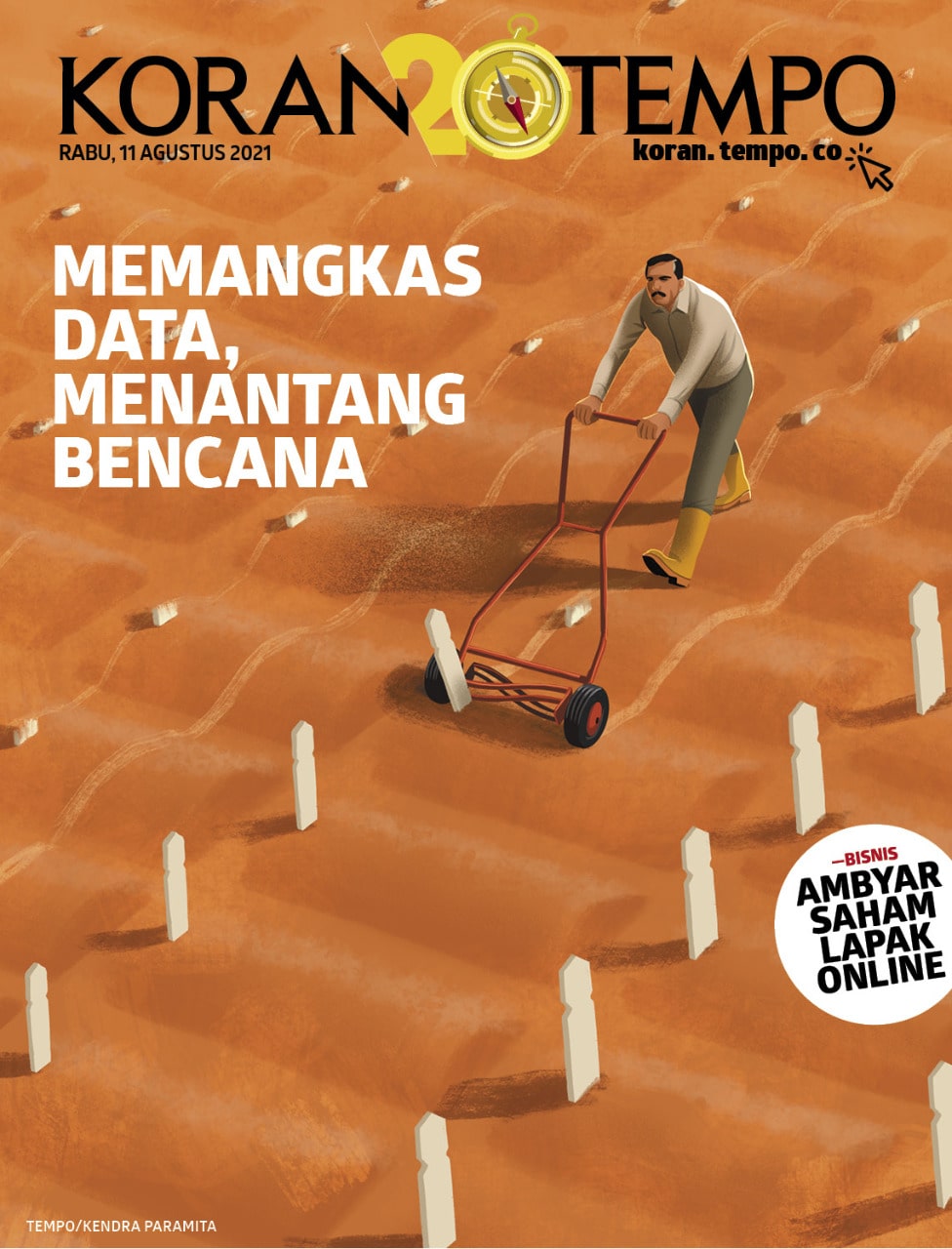 Cover Koran Tempo - Edisi 2021-08-11