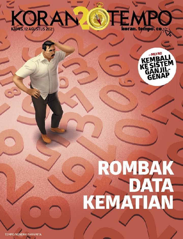 Cover Koran Tempo - Edisi 2021-08-12