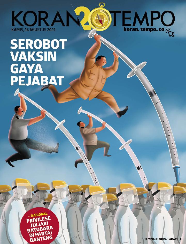 Cover Koran Tempo - Edisi 2021-08-26
