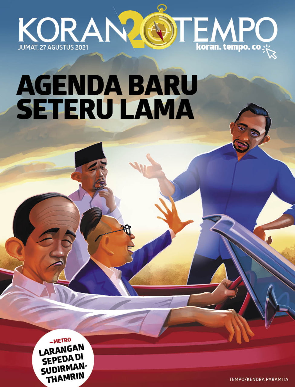 Cover Koran Tempo - Edisi 2021-08-27