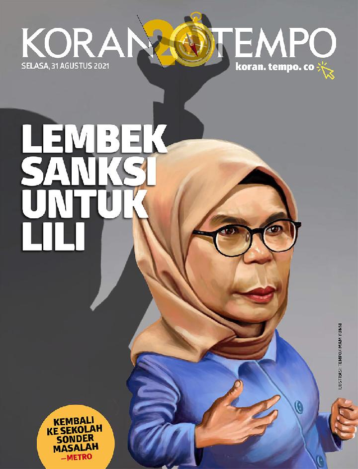 Cover Koran Tempo - Edisi 2021-08-31