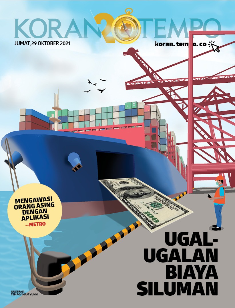 Cover Koran Tempo - Edisi 2021-10-29 -- Ugal-Ugalan Biaya Siluman