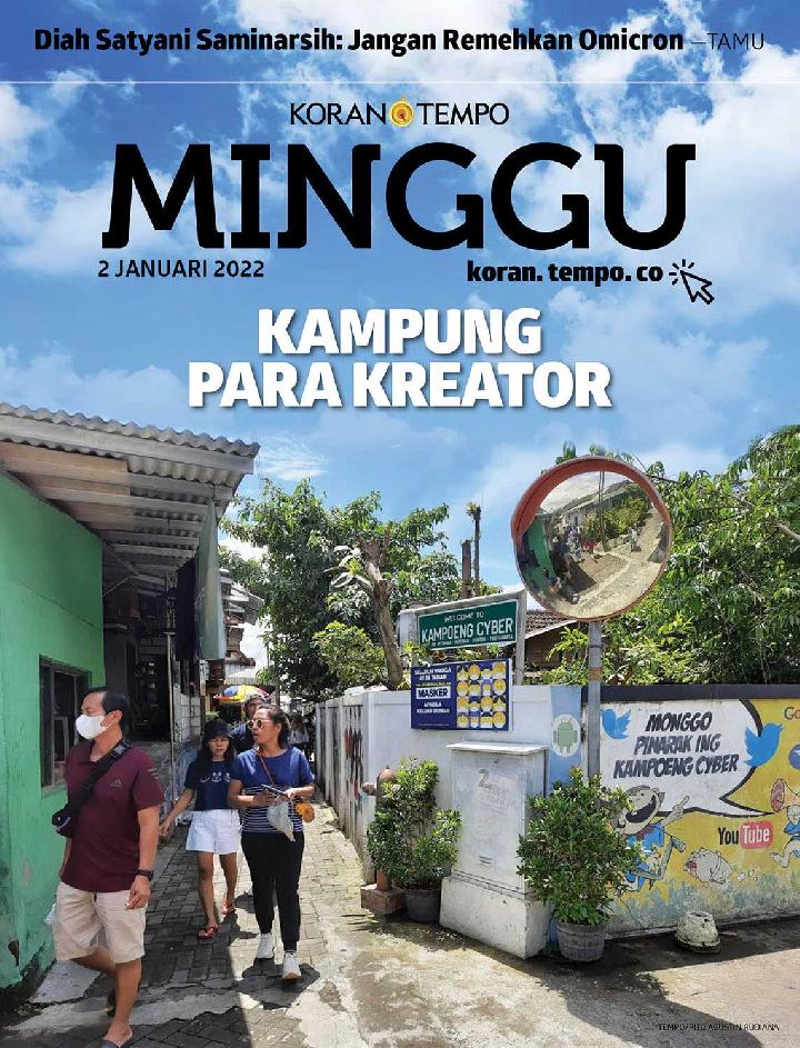 Cover Koran Tempo - Edisi 2022-01-02 -- Kampung Para Kreator