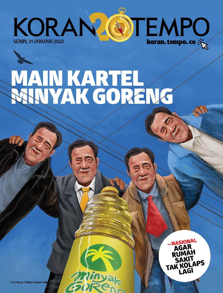 Cover Koran Tempo - Edisi 2022-01-31 -- Main Kartel Minyak Goreng