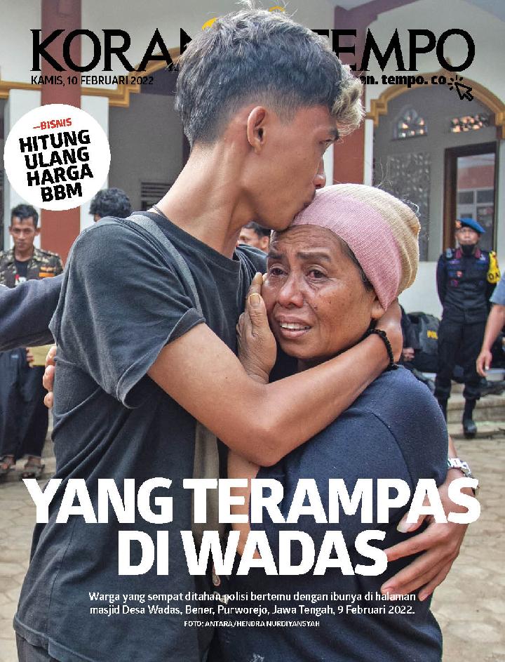 Cover Koran Tempo - Edisi 2022-02-10 -- Yang Terampas di Wadas