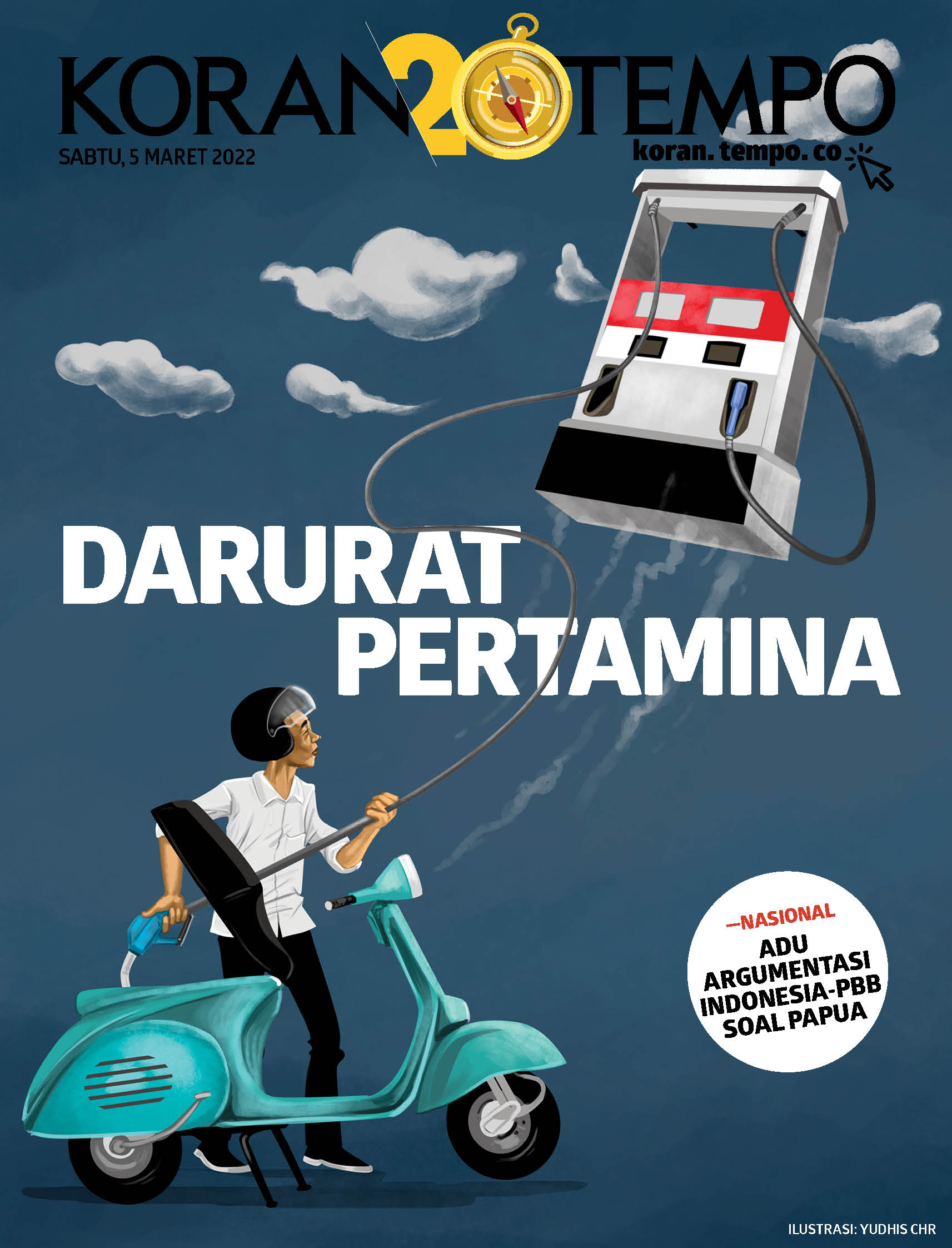 Cover Koran Tempo - Edisi 2022-03-05 -- Darurat Pertamina
