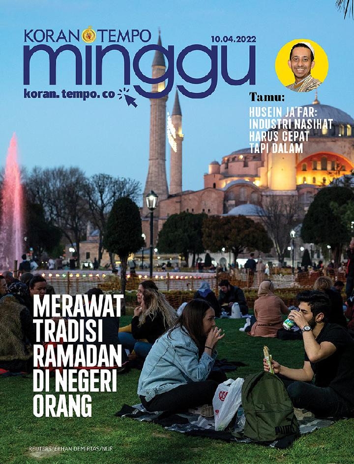 Cover Koran Tempo - Edisi 2022-04-10-Merawat Tradisi Ramadhan di Negeri Orang