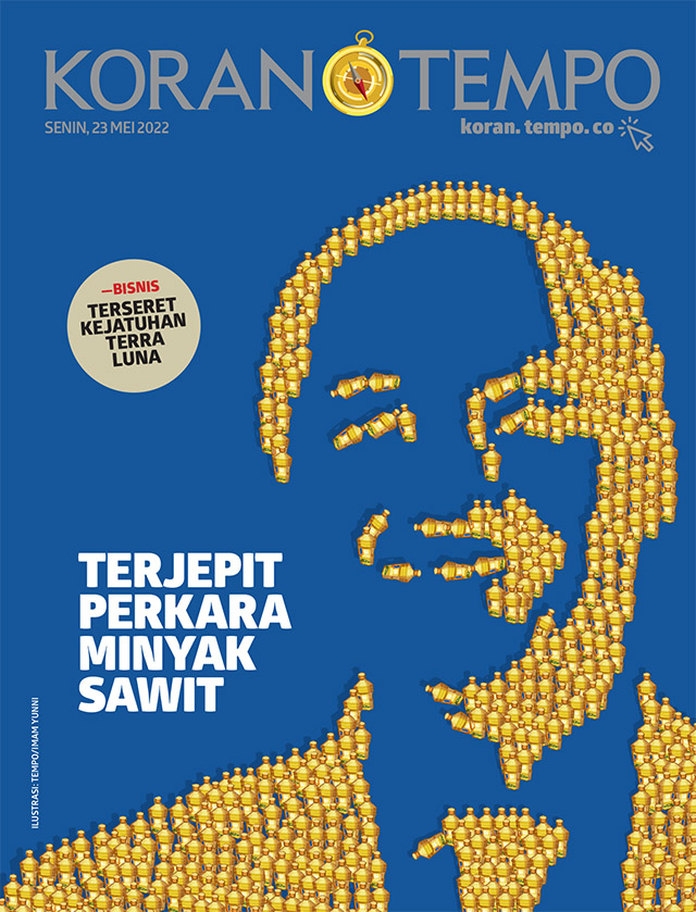 Cover Koran Tempo - Edisi 2022-05-23 -- Terjepit Perkara Minyak Sawit