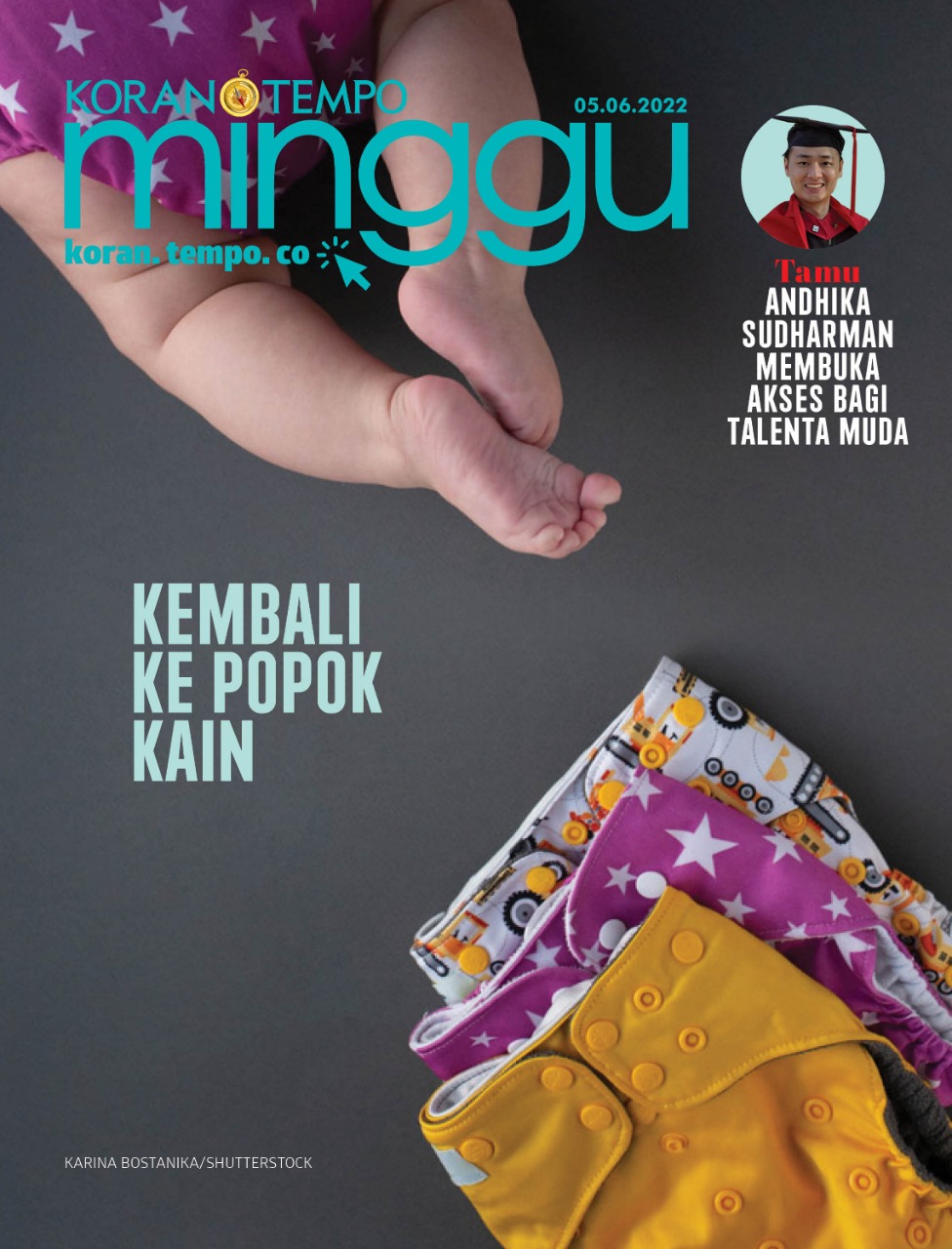 Cover Koran Tempo - Edisi 2022-06-05-Kembali ke Popok Kain 