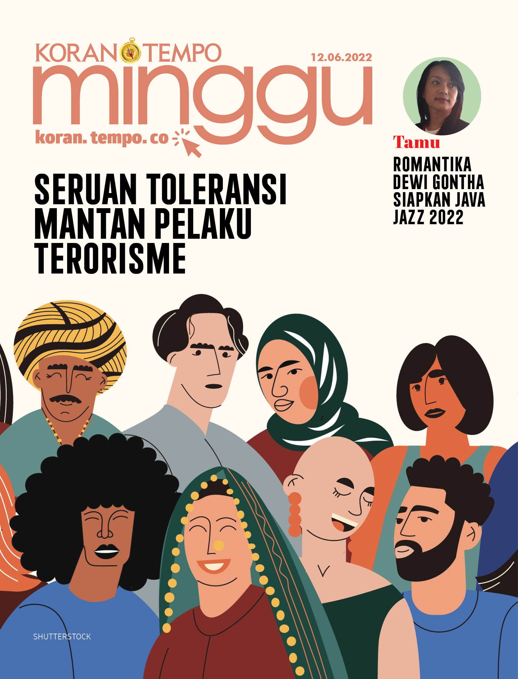 Cover Koran Tempo - Edisi 2022-06-12 -- Seruan Toleransi Mantan Pelaku Terorisme