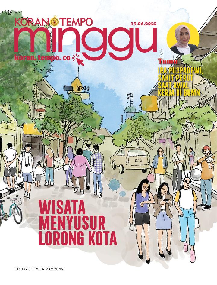 Cover Koran Tempo - Edisi 2022-06-19-Wisata Menyusur Lorong Kota