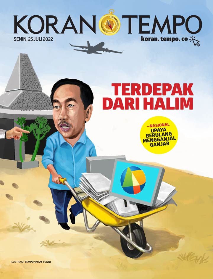 Cover Koran Tempo - Edisi 2022-07-25 -- Terdepak dari Halim