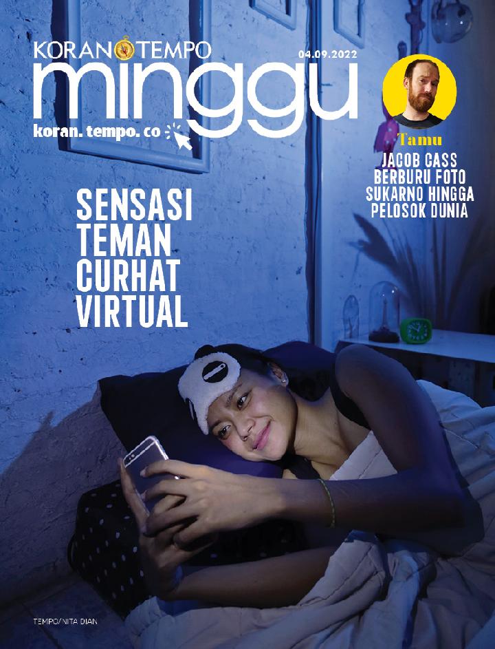 Cover Koran Tempo - Edisi 2022-09-04-Sensasi Teman Curhat Virtual