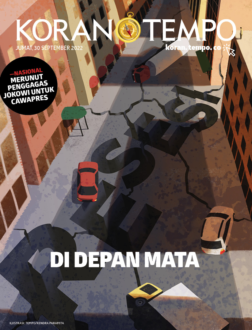 Cover Koran Tempo - Edisi 2022-09-30 -- Ancaman Resesi di Depan Mata 