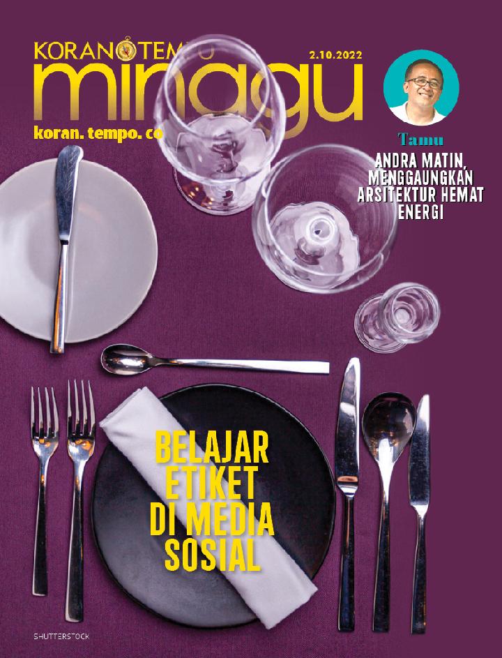 Cover Koran Tempo - Edisi 2022-10-02-Belajar Etiket di Media Sosial 