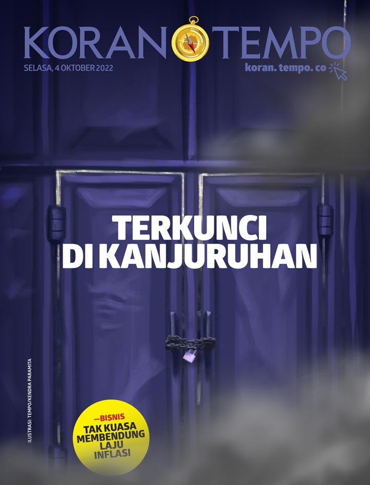 Cover Koran Tempo - Edisi 2022-10-04 -- Terkunci di Kanjuruhan