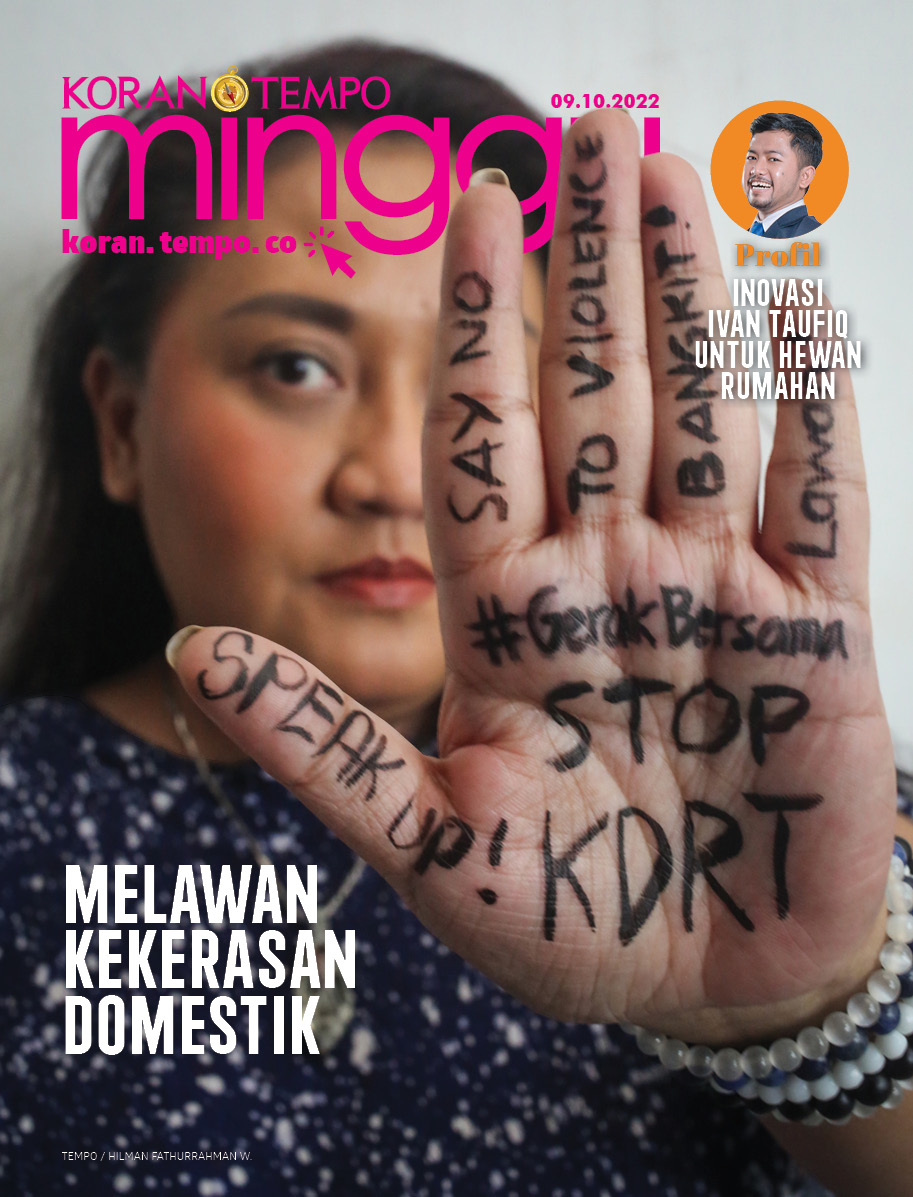 Cover Koran Tempo - Edisi 2022-10-09 -- Melawan Kekerasan Domestik 