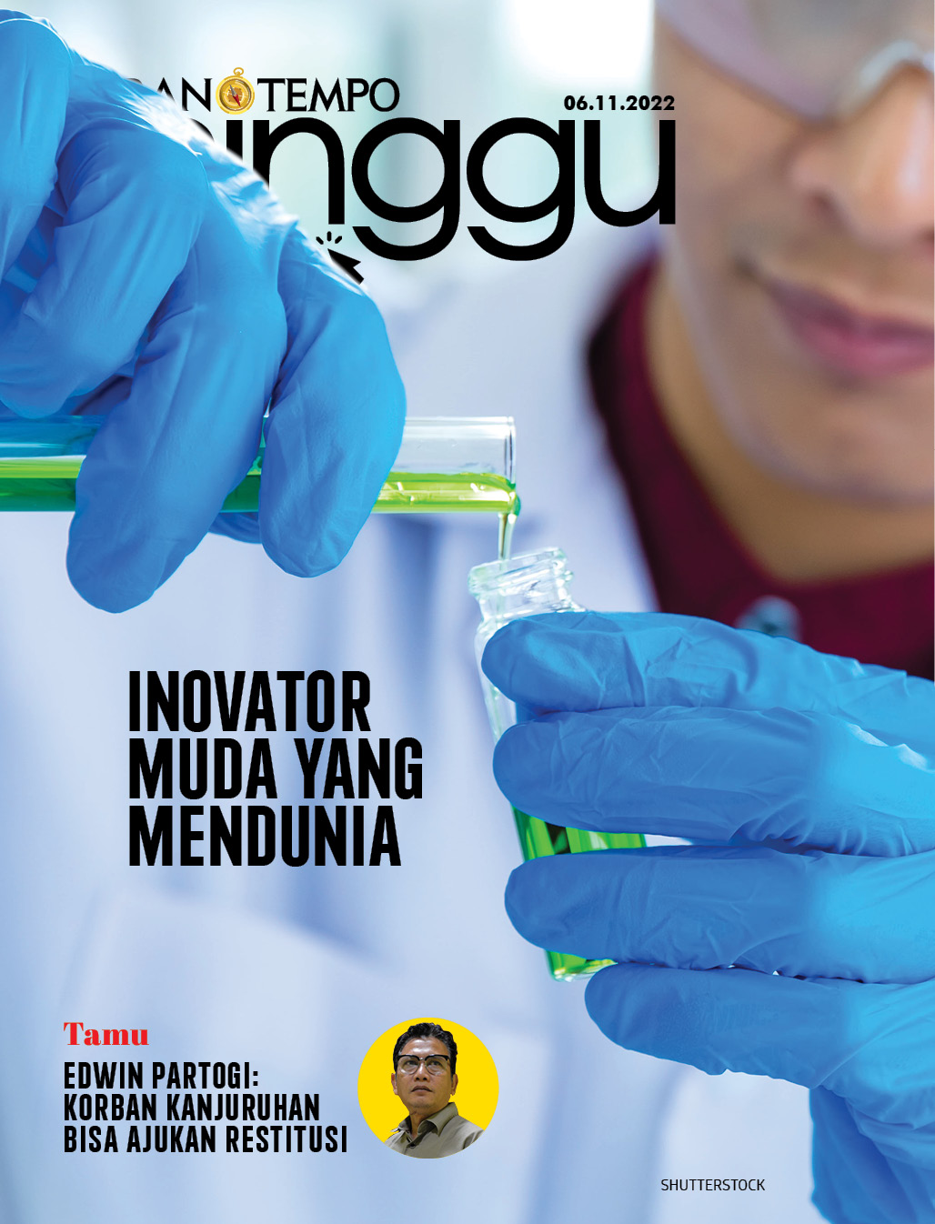 Cover Koran Tempo - Edisi 2022-11-06 -- Inovator Muda yang Mendunia