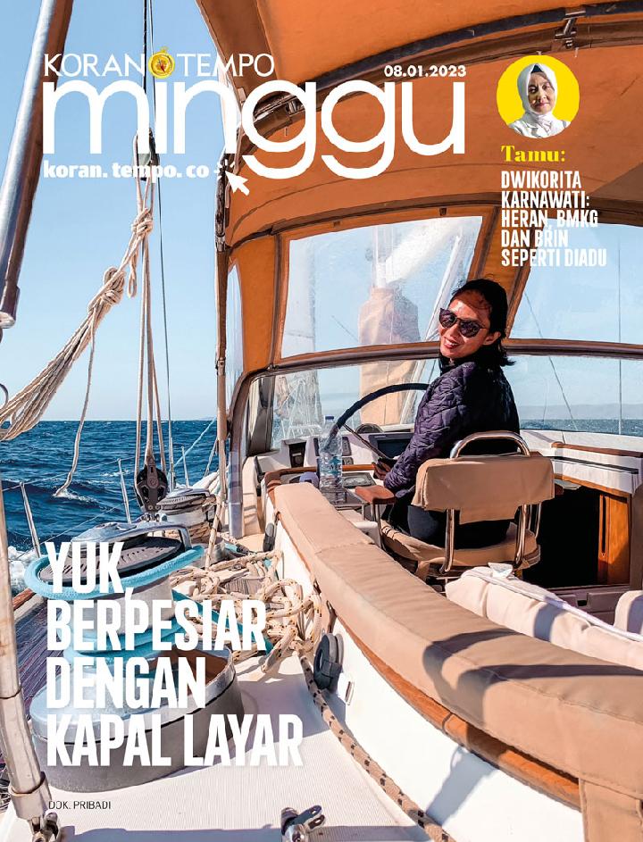 Cover Koran Tempo - Edisi 2023-01-08 -- Yuk, Berpesiar dengan Kapal Layar