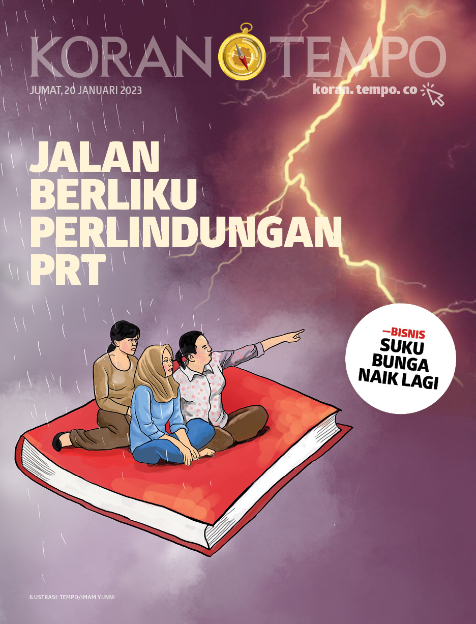 Cover Koran Tempo - Edisi 2023-01-20 -- Jalan Berliku Perlindungan PRT