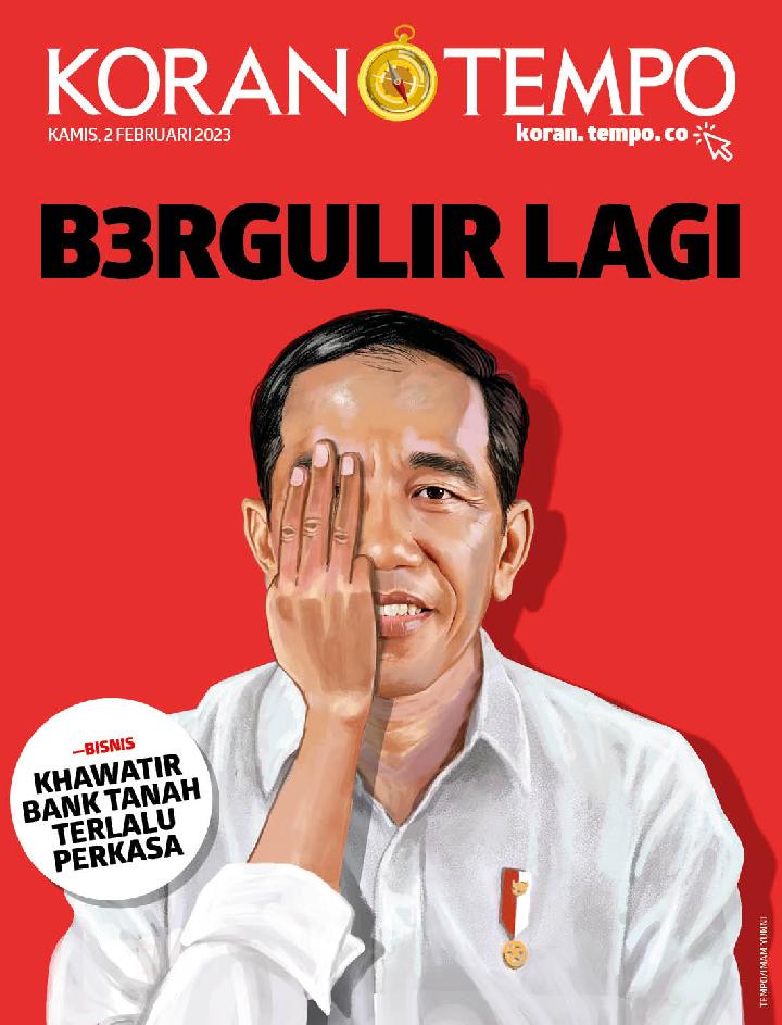 Cover Koran Tempo - Edisi 2023-02-02 -- Bergulir Lagi