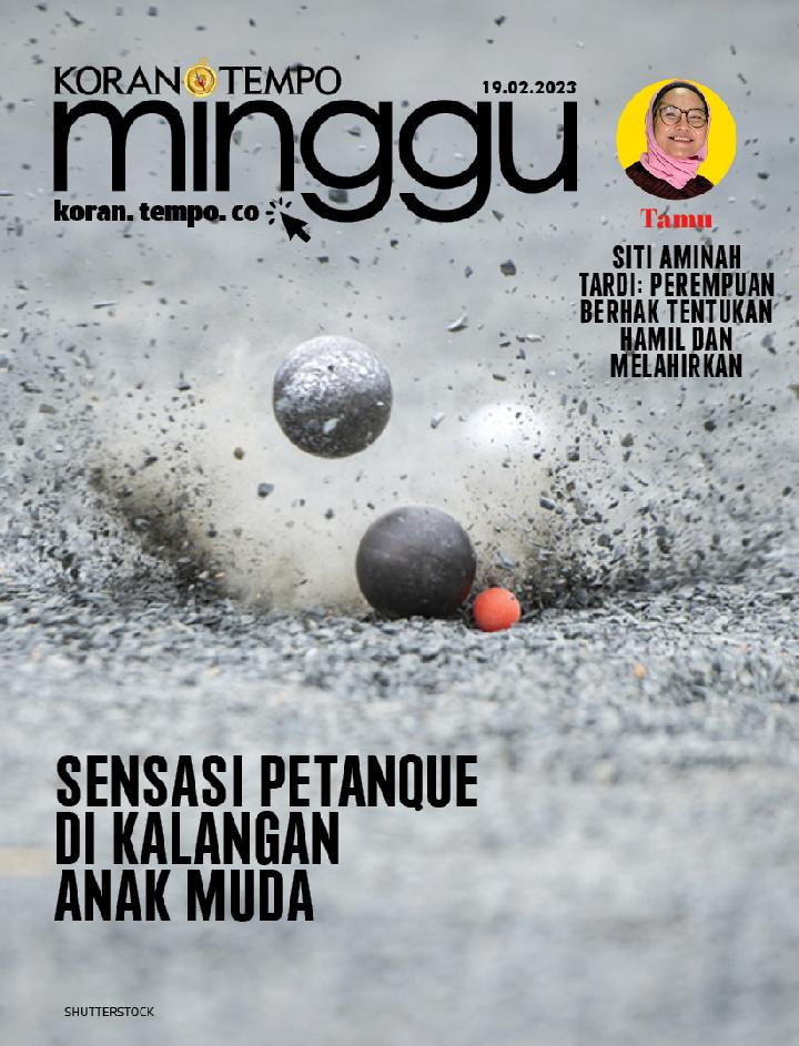 Cover Koran Tempo - Edisi 2023-02-19-Sensasi Petanque di Kalangan Anak Muda