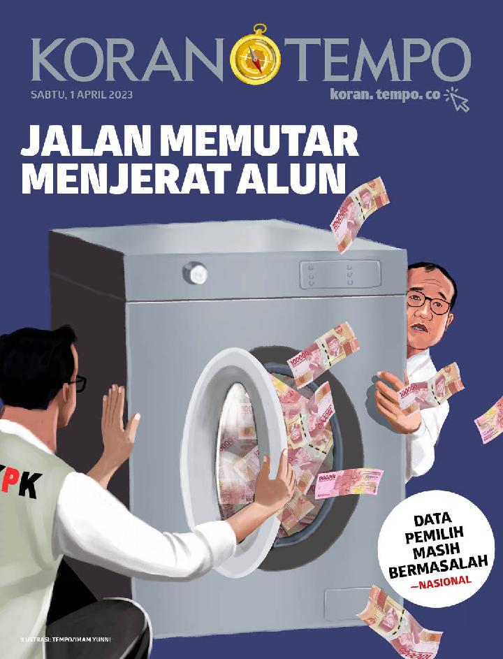Cover Koran Tempo - Edisi 2023-04-01 -- Jalan Memutar Menjerat Alun