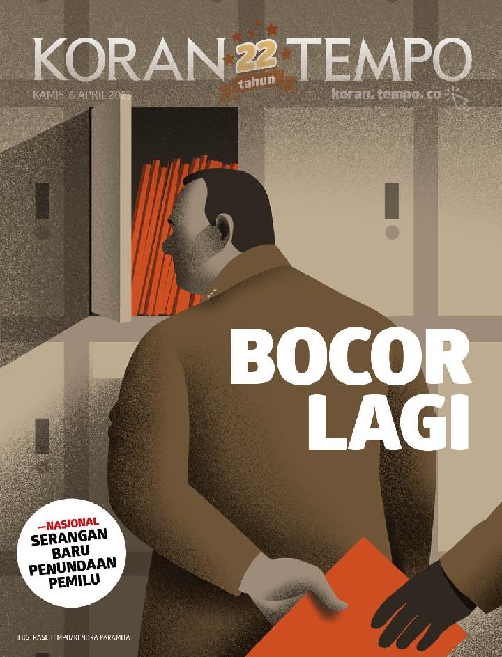 Cover Koran Tempo - Edisi 2023-04-06 -- Bocor Lagi