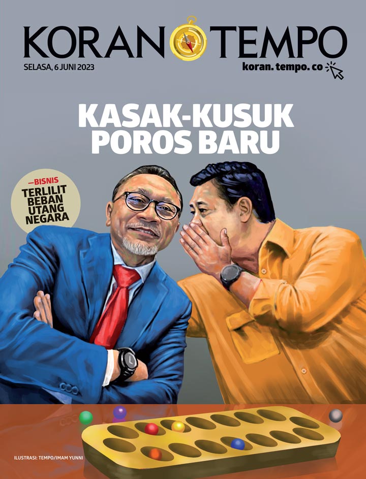 Cover Koran Tempo - Edisi 2023-06-06 -- Kasak-kusuk Poros Baru