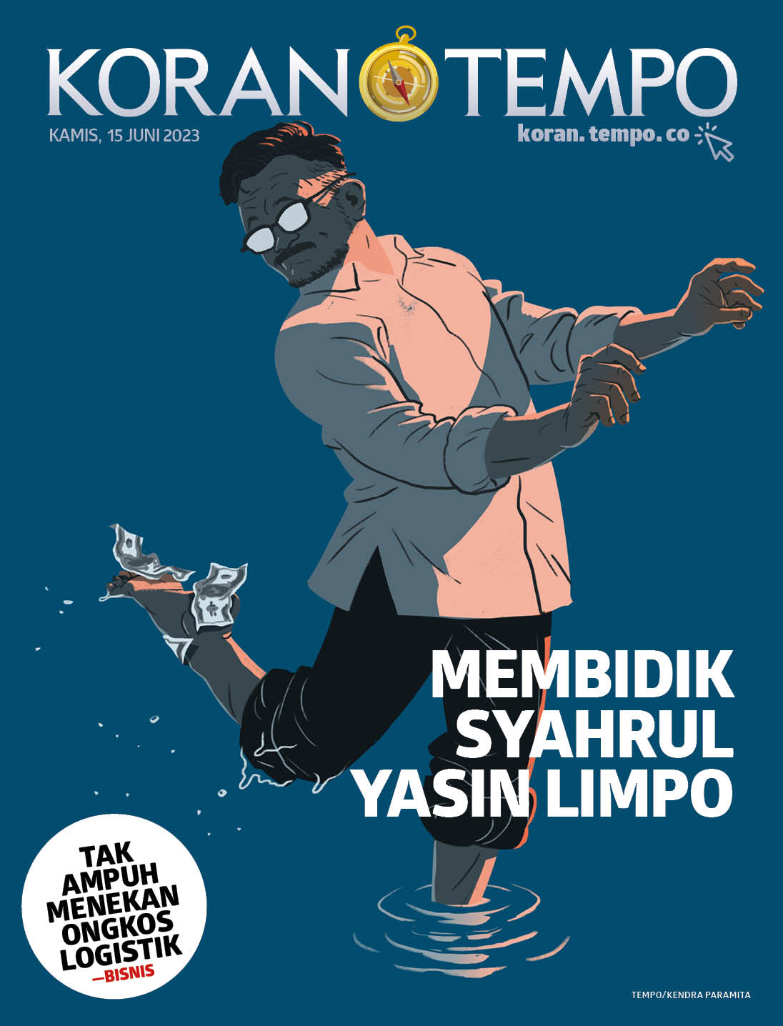 Cover Koran Tempo - Edisi 2023-06-15 -- Membidik Syahrul Yasin Limpo