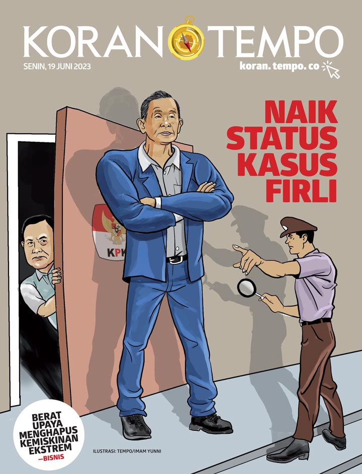 Cover Koran Tempo - Edisi 2023-06-19 -- Naik Status Kasus Firli