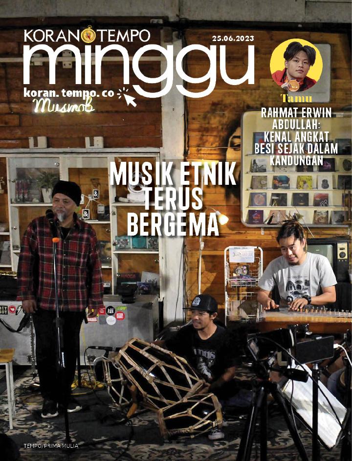 Cover Koran Tempo - Edisi 2023-06-25 - Musik Etnik Terus Bergema