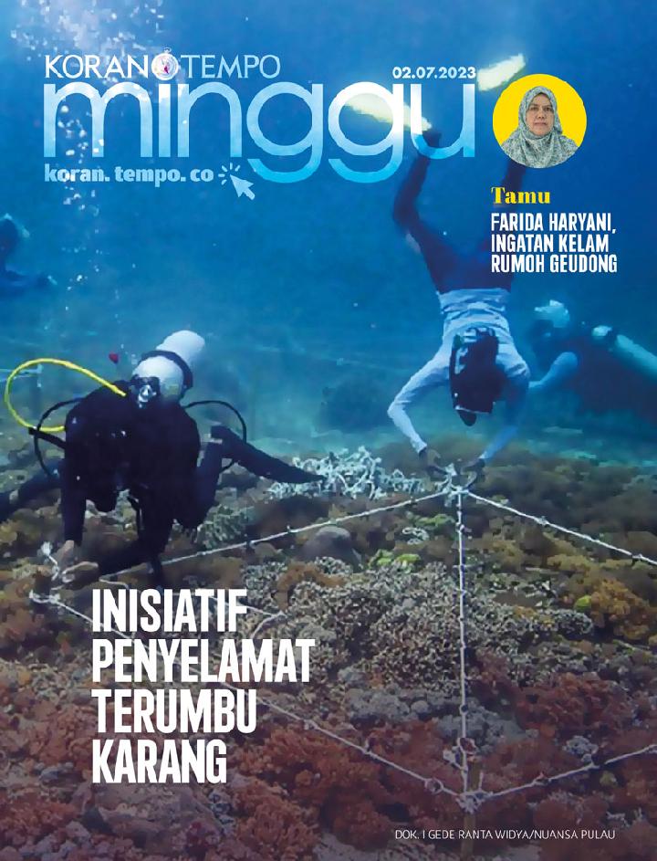 Cover Koran Tempo - Edisi 2023-07-02 -- Inisiatif Terumbu Karang
