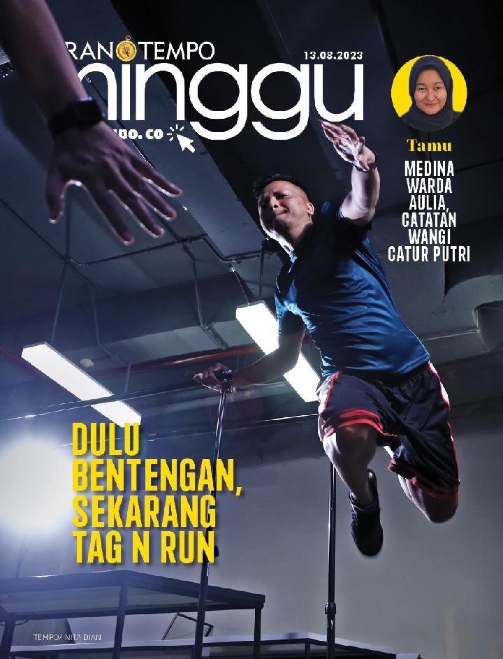 Cover Koran Tempo - Edisi 2023-08-13 -- Dulu Bentengan, Sekarang TAGnRUN