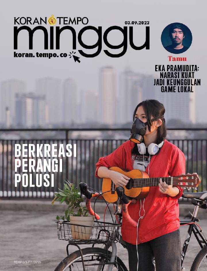 Cover Koran Tempo - Edisi 2023-09-03 -- Berkreasi Perangi Polusi