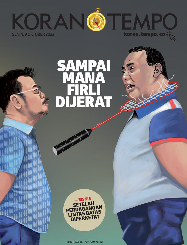 Cover Koran Tempo - Edisi 2023-10-09 -- Sampai Mana Firli Dijerat