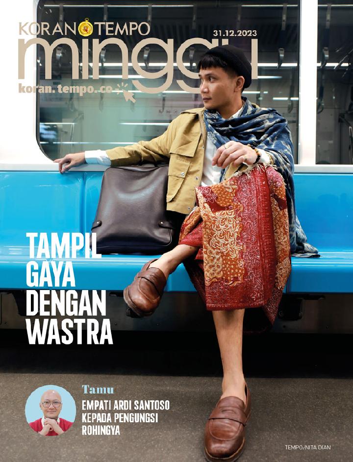 Cover Koran Tempo - Edisi 2023-12-31--Tampil Gaya dengan Wastra