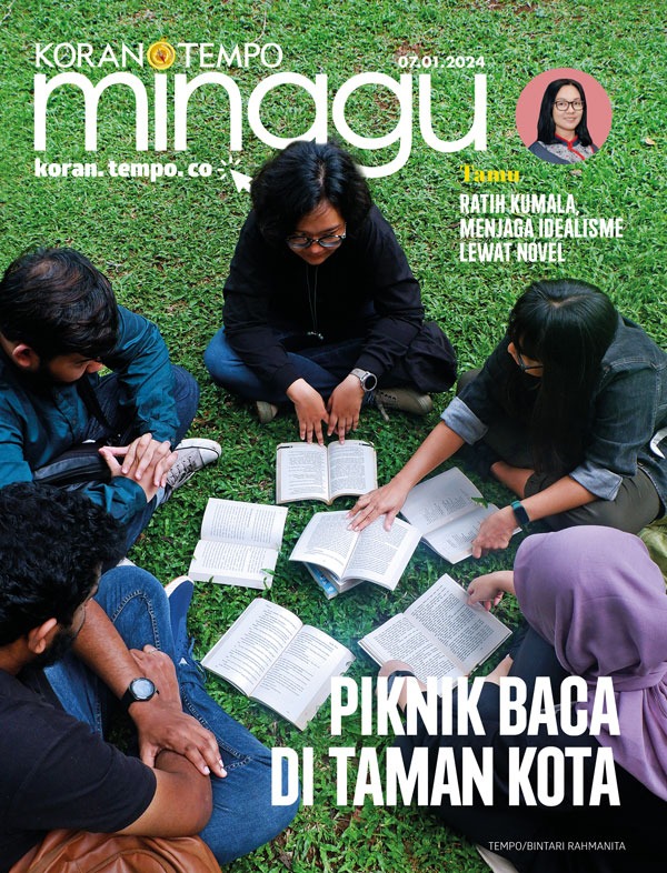Cover Koran Tempo - Edisi 2024-01-07 -- Piknik Baca di Taman Kota
